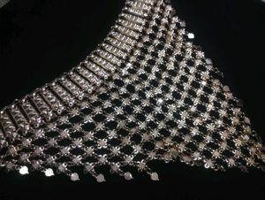 Silver Tone Necklace and Earring Set