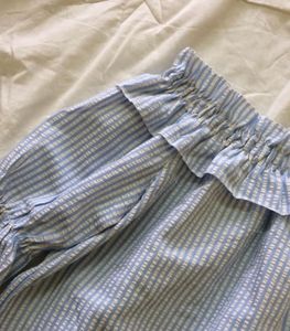 Stripped Off-Shoulder