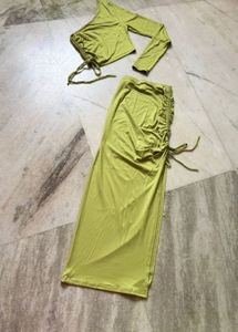 Green Two-Piece Set