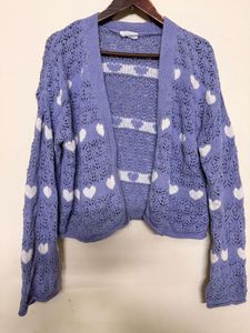 Pintresty Shrug with hearts