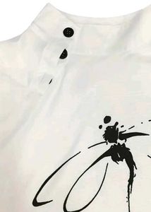 Dragonfly Button Blouse
