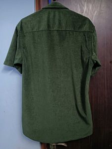 Velvet royal Green shirt