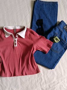 Womens Cute Comfortable Crop T- Shirt 💕❤️