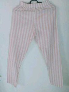 Pink White Palazzo Pants