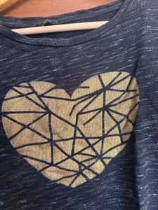 Cute Heart Graphic Tee