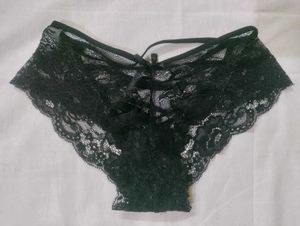 Black Lace Cheeky Panties