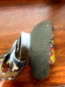 birken stocks pattern footware animal print strong
