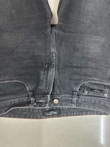 Dark Grey Denim Jeans