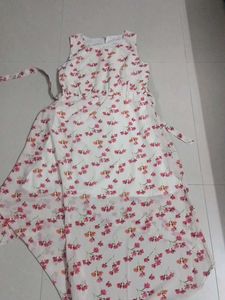 Floral High-Low Dress