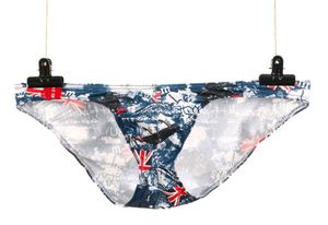 Men&#39;s Breathable Printed Sexy Briefs