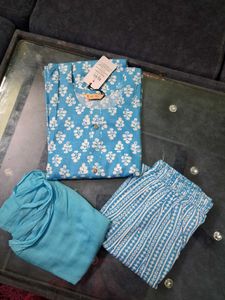 Stylish Kurta Set L Size cotton