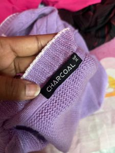 Lavender Knit Sweater