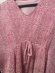 Pink Patterned Top