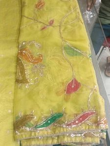 Yellow Dress Material