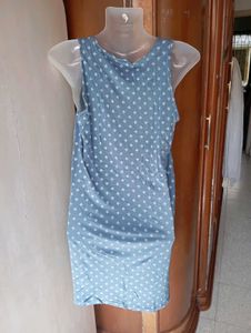Blue Casual Dress