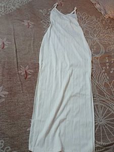White Slip Dress