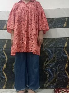 Brand New Shirt Frill Top