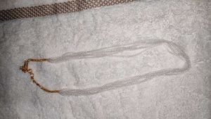 Crystal Pearl Strand Necklace
