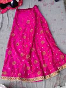 Traditional Lehenga Full Embroidery Work