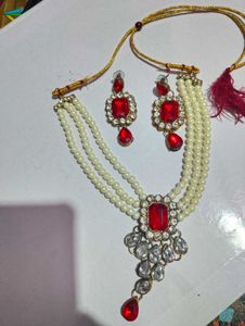 Moti Kundan Nacklace