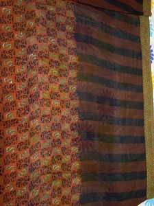 Black N Brown Saree