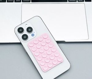 Trendy Pink Air Suction Phone Holder