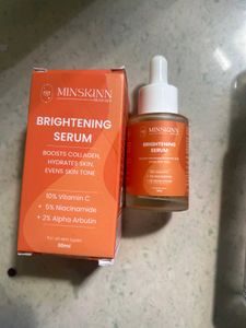 Minskinn Serum,Toner And Moisturizer