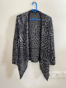 Latin Quarters Zebra Print Shrug