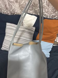 Color Block Tote Bag