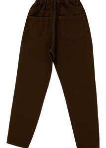 Brown High-Waisted Jeans 🤎