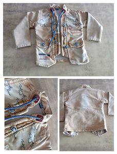 Boy&#39;s Stylish 3-Piece Jacket, Tee &amp; Jeans Set