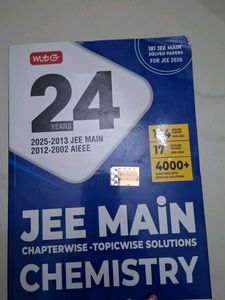 JEE Main Chemistry - 24 Years