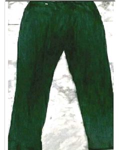 Green Colour Formal Pant