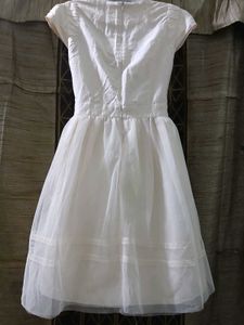 Elegant beige fitted Dress