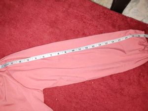 Pink V-Neck Long Sleeve Top (AK)