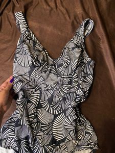 Padded Printed Bodysuit