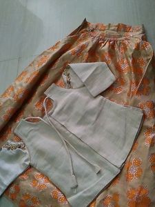 A pretty sharara dress  with delicate hand embroid