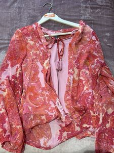 Paisley Print Top