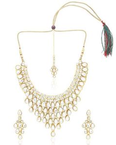 Kundan Studded Necklace Set &amp; Women’s Jewellery
