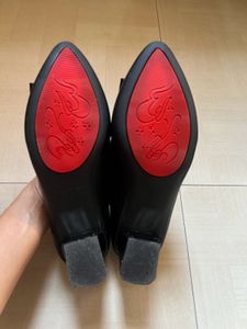 Black Embellished Pointed Toe Heels