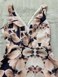 Dotti Back Criss Cross Floral Dress