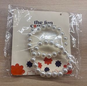 TFC Double Pearl Bracelet (Set Of 2)