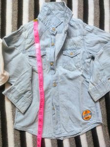 Set Of 2 Shirts 5-6 Years Old
