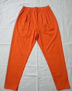 Orange Casual Pants