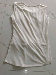 White Trendy Top