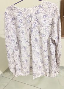 Floral Print Long Sleeve Top