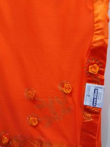 Orange Saree