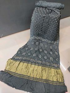 Gaji Silk Bandhani Saree 🥻 😍