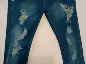 Distressed Denim Jeans (Women's)
