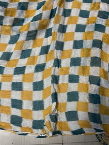 Yellow Printed Salwar Kameez Set